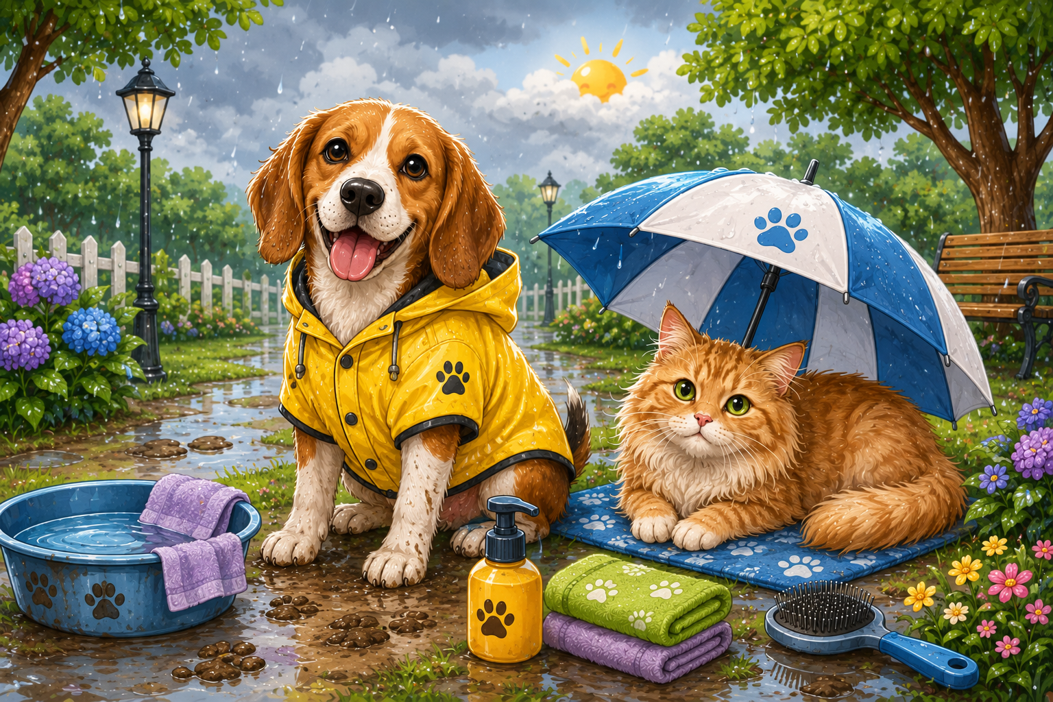 Rainy Season Pet Care