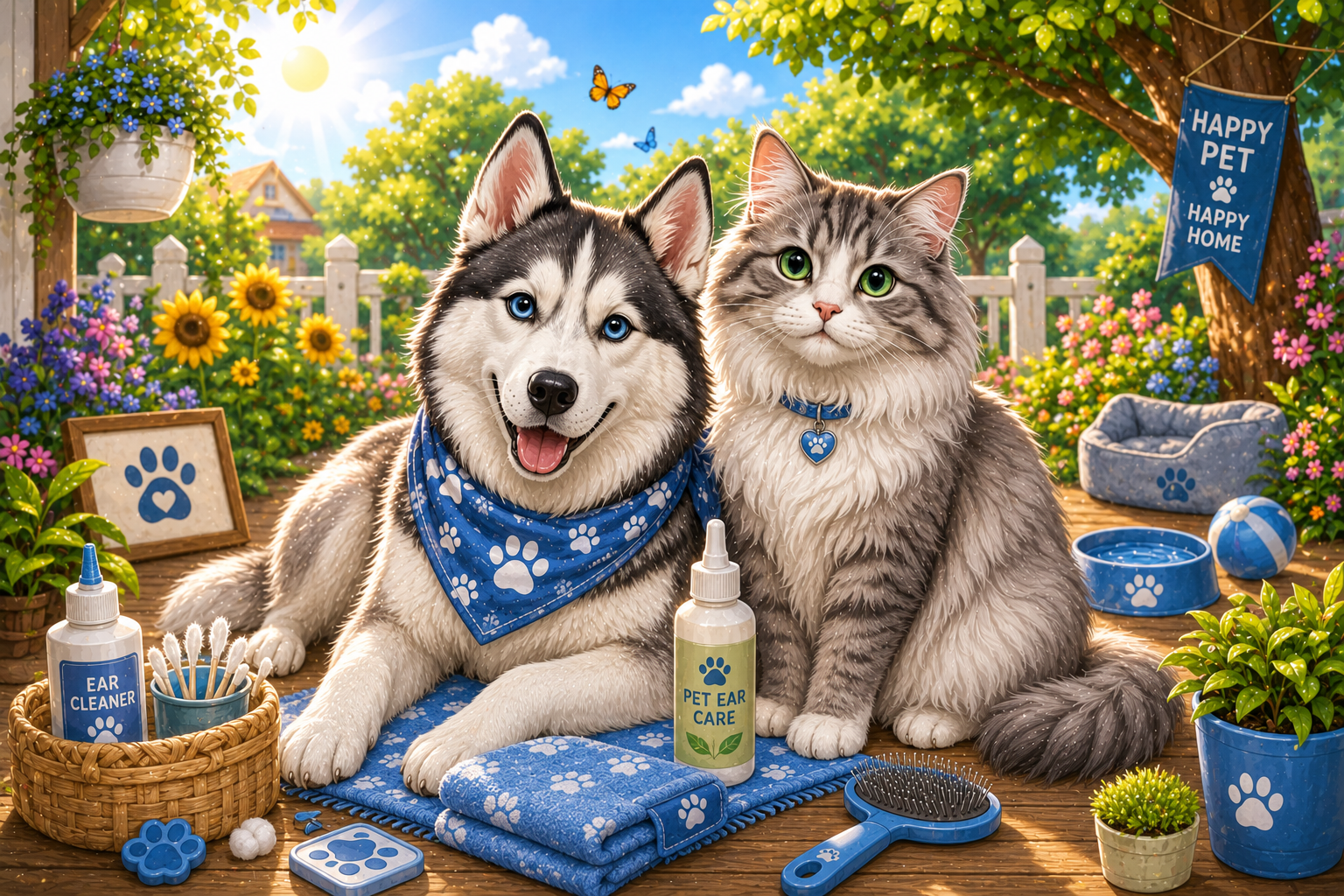 Dog or Cat's Ears Smell Bad? Ear Care Tips