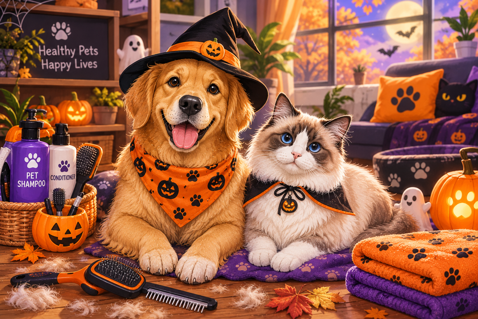Halloween Grooming Horrors: Pet Grooming Mistakes to Avoid